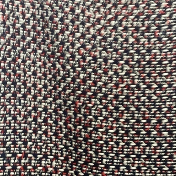 Talbots Blue, Red and White Tweed Pencil Skirt - Picture 3 of 4